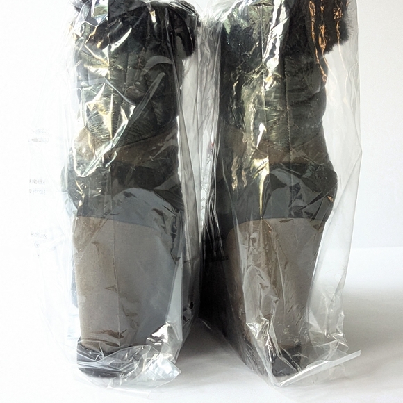 **NEW IN BOX** JESSICA SIMPSON BRIXEL Camo Green Platform Winter Boots - Picture 8 of 9